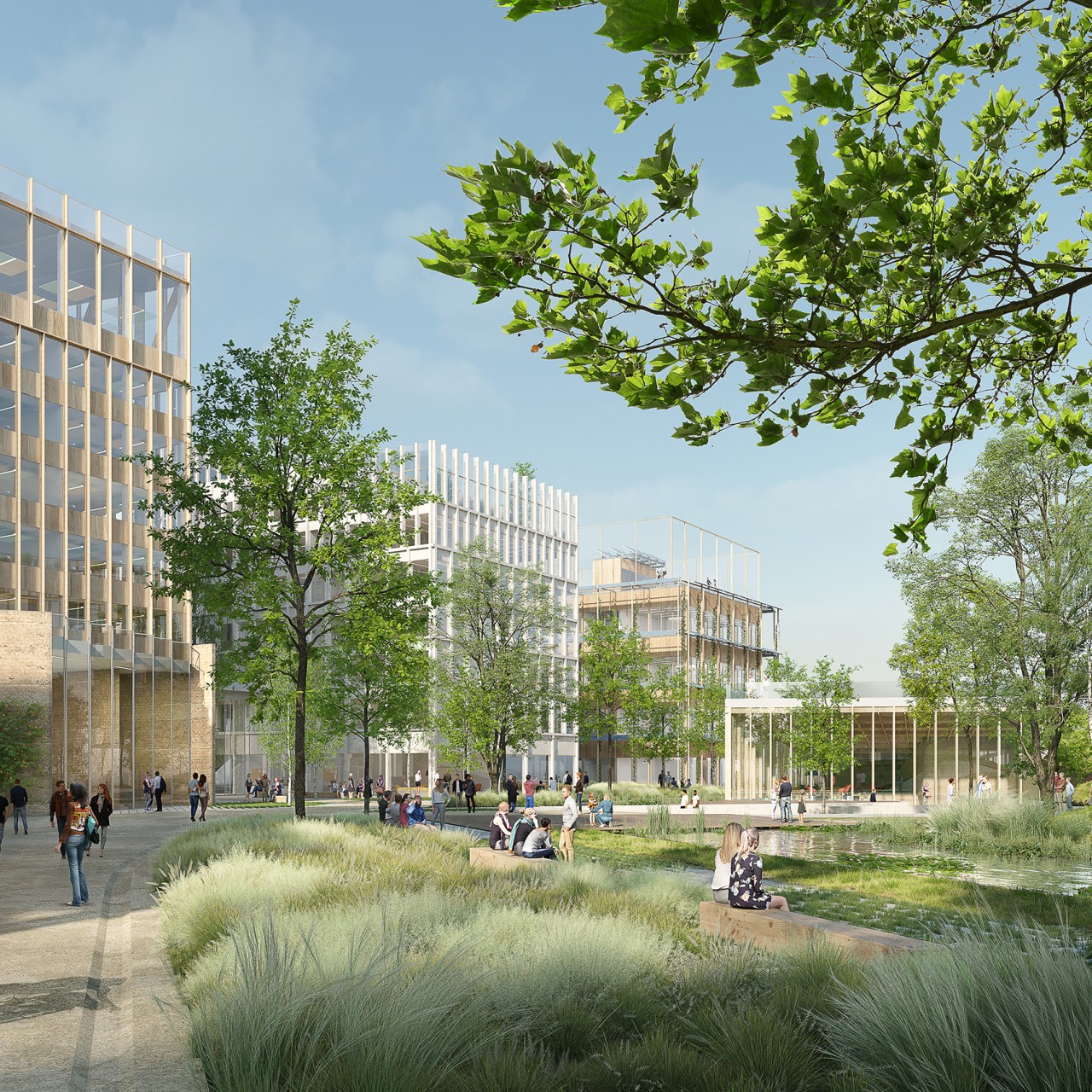 Le campus mixte Ulys richez_campus_vue-parvis_hd