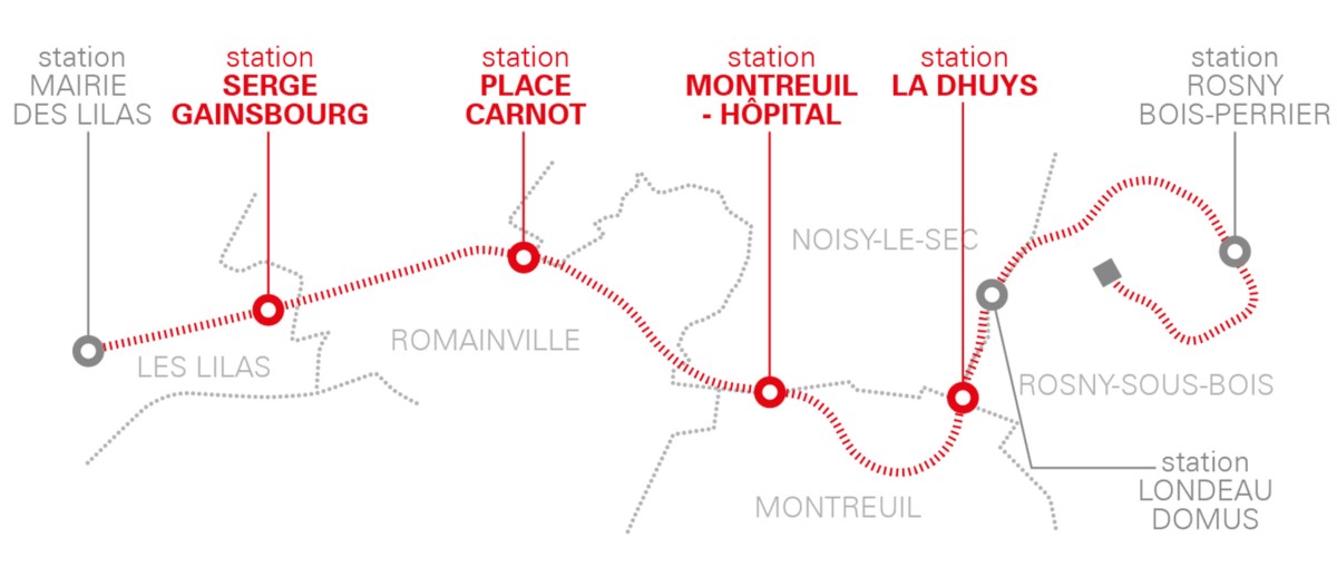 4 stations du prolongement de la ligne 11 l11_stations