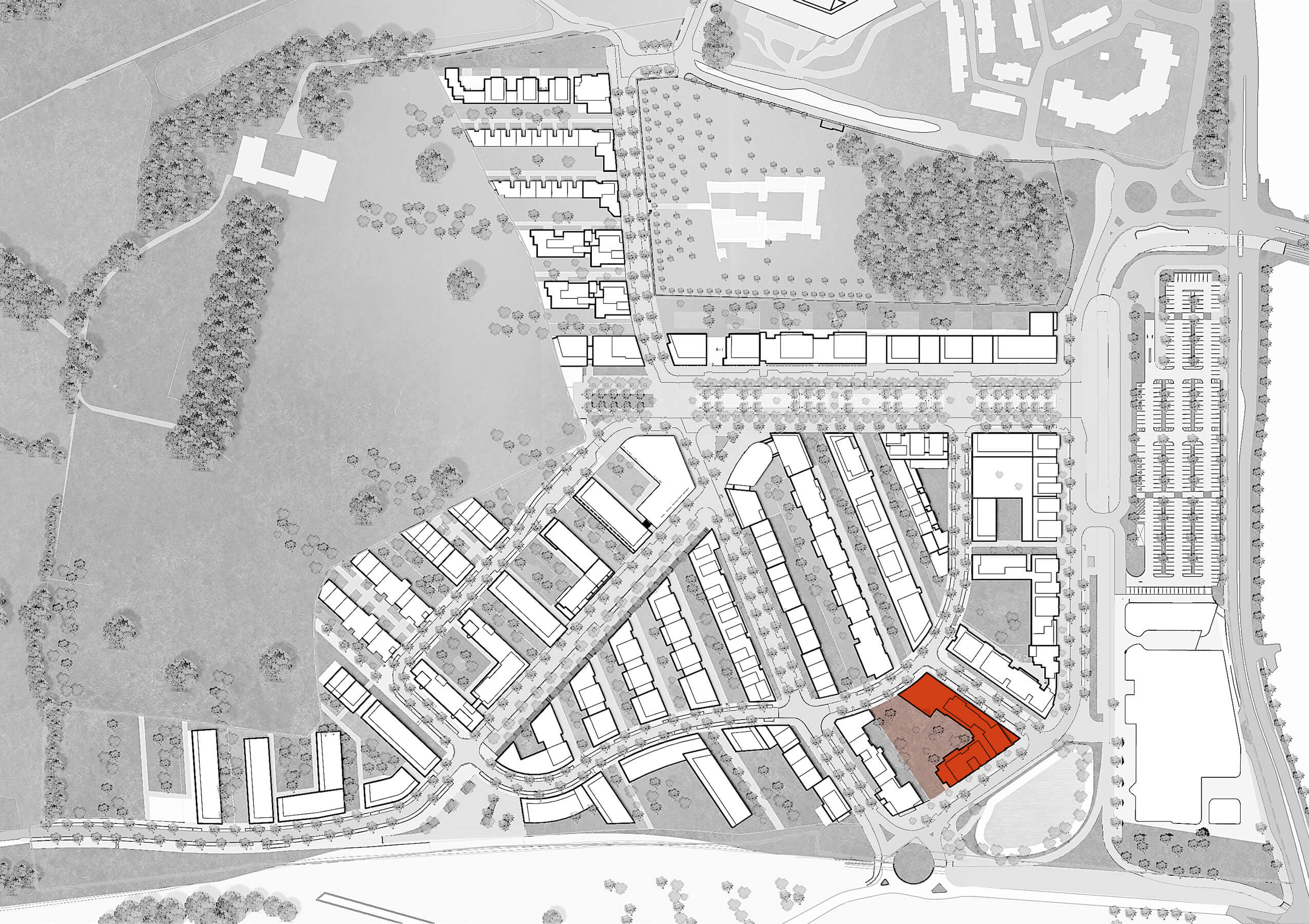 92 logements aux Grisettes mpg_plan-masse-reperage