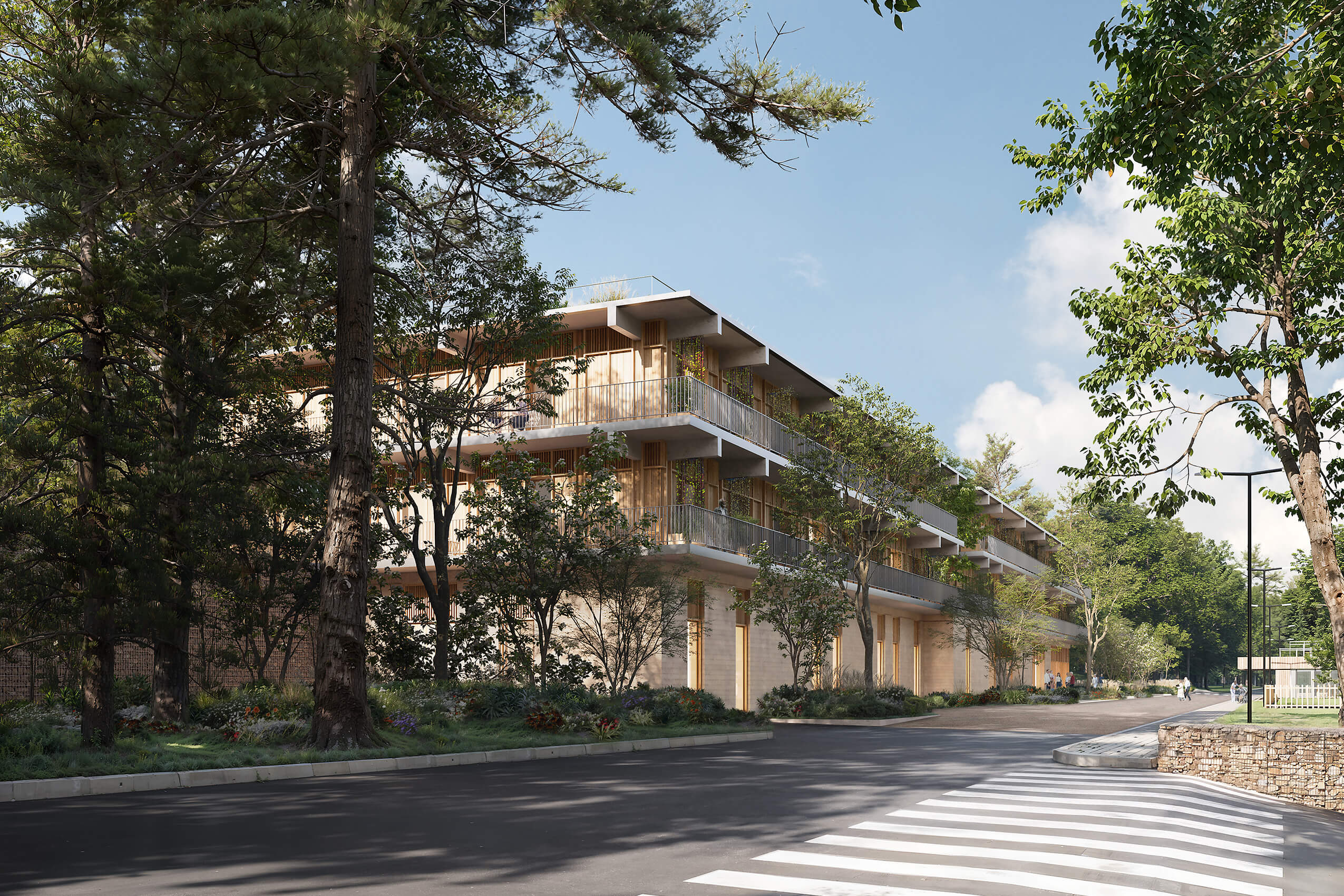 Au fil du Bois : <br>Un nouvel EHPAD <br>dans le Perray-Vaucluse entree_v2