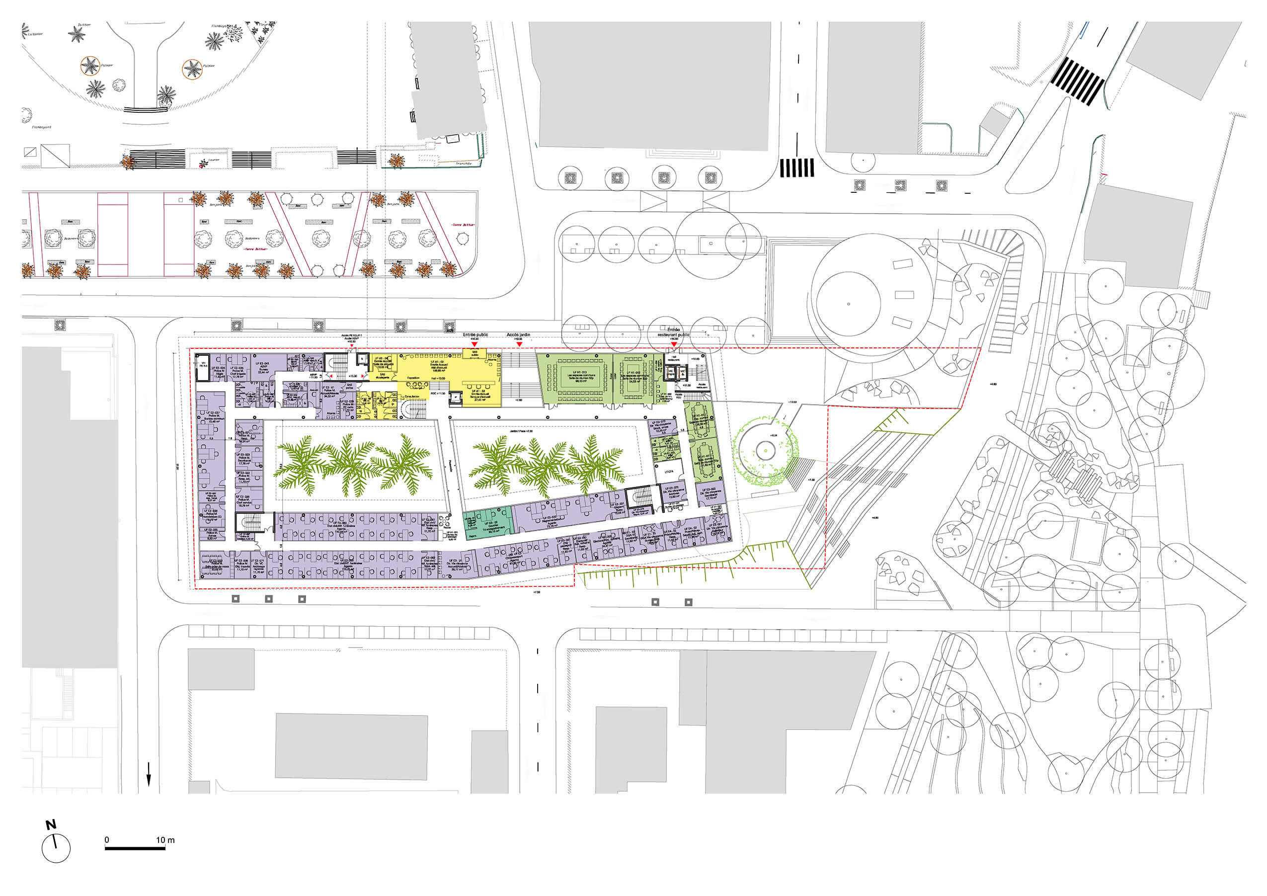 La cité administrative rec_plan-rdc_500