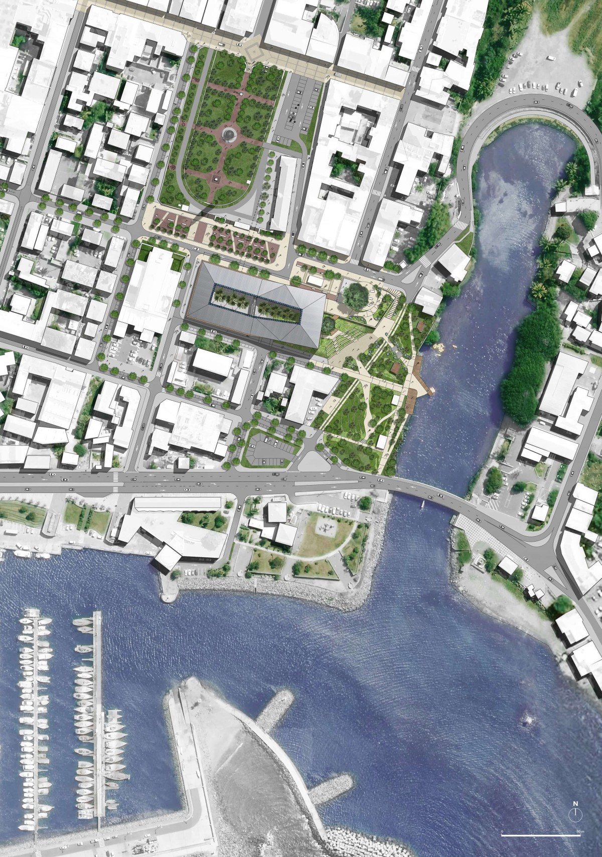 La cité administrative rec_-plan-masse