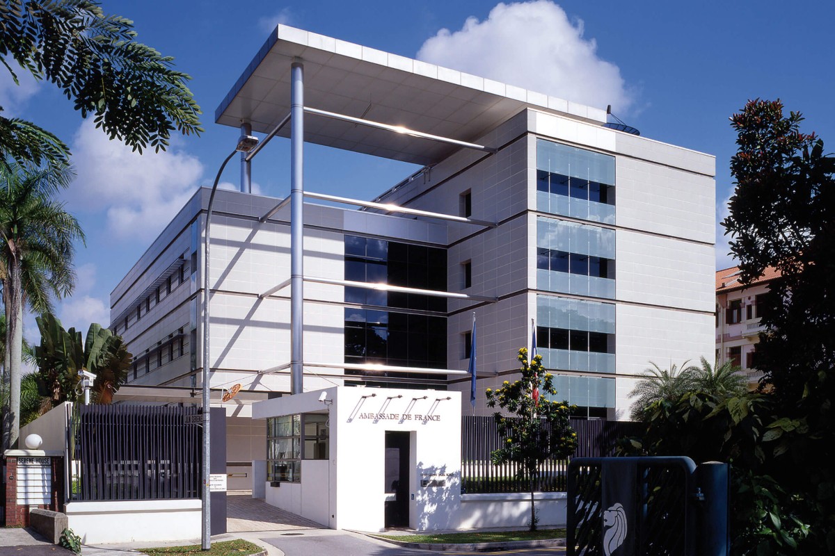 French Embassy sgp-facade