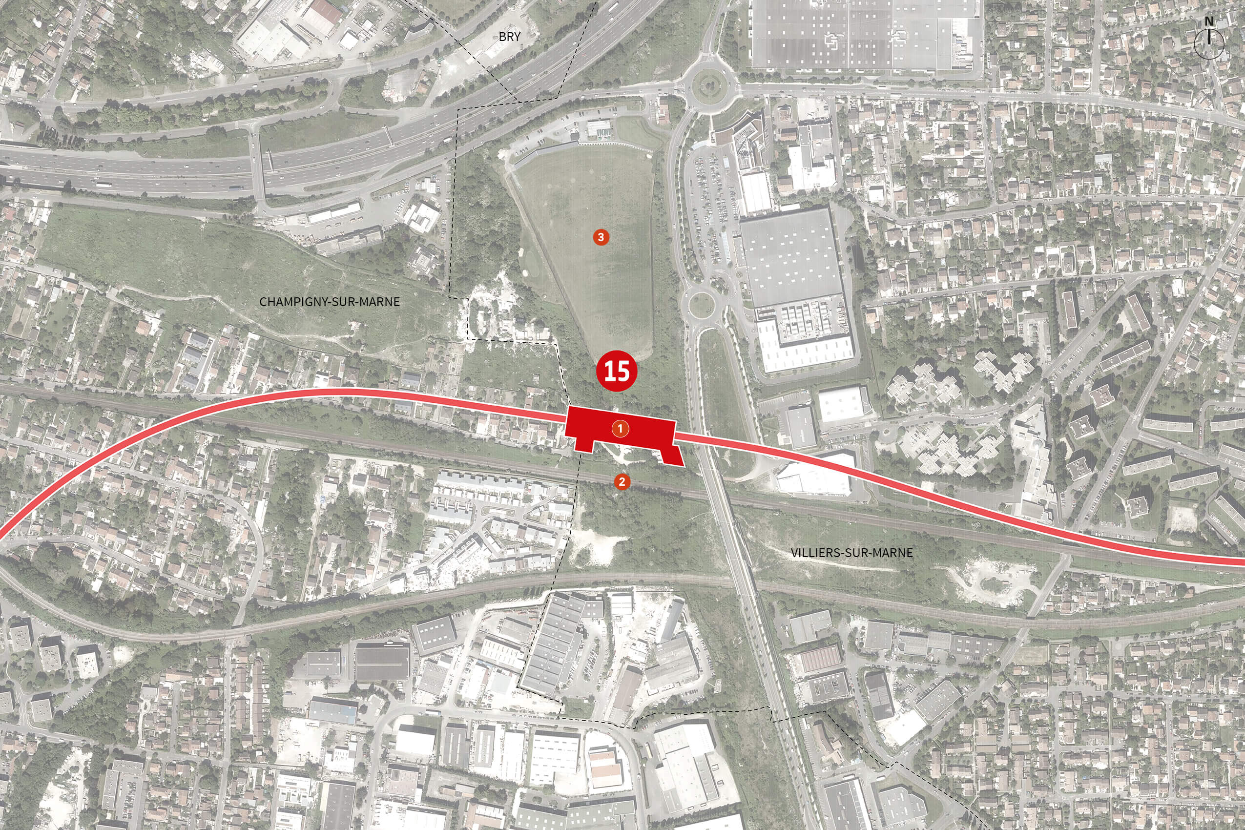 La gare de Bry-Villiers-Champigny pour la ligne 15 bvc_carte-situation