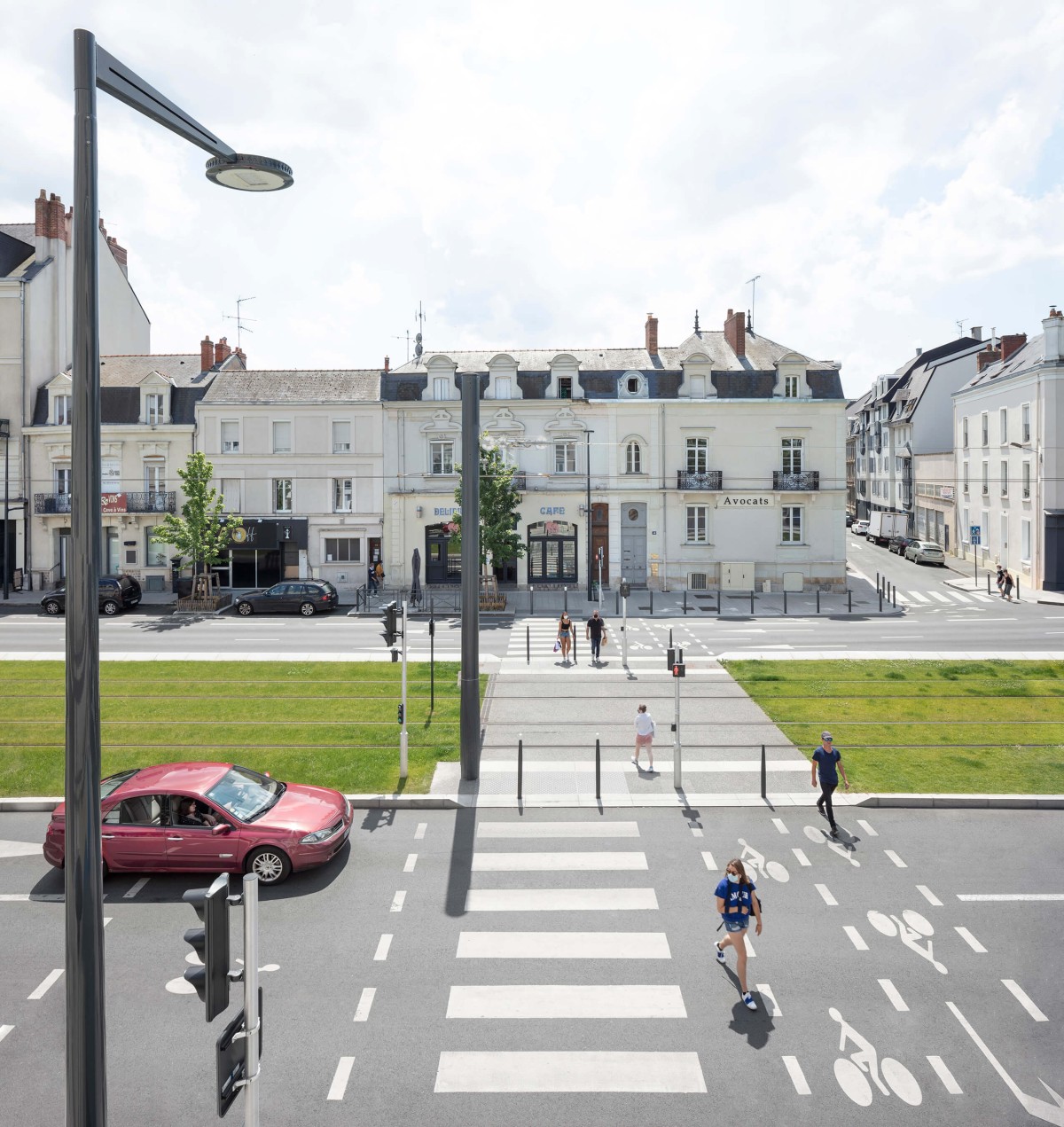 Angers LRT line B richez-associes-tram-angers-2