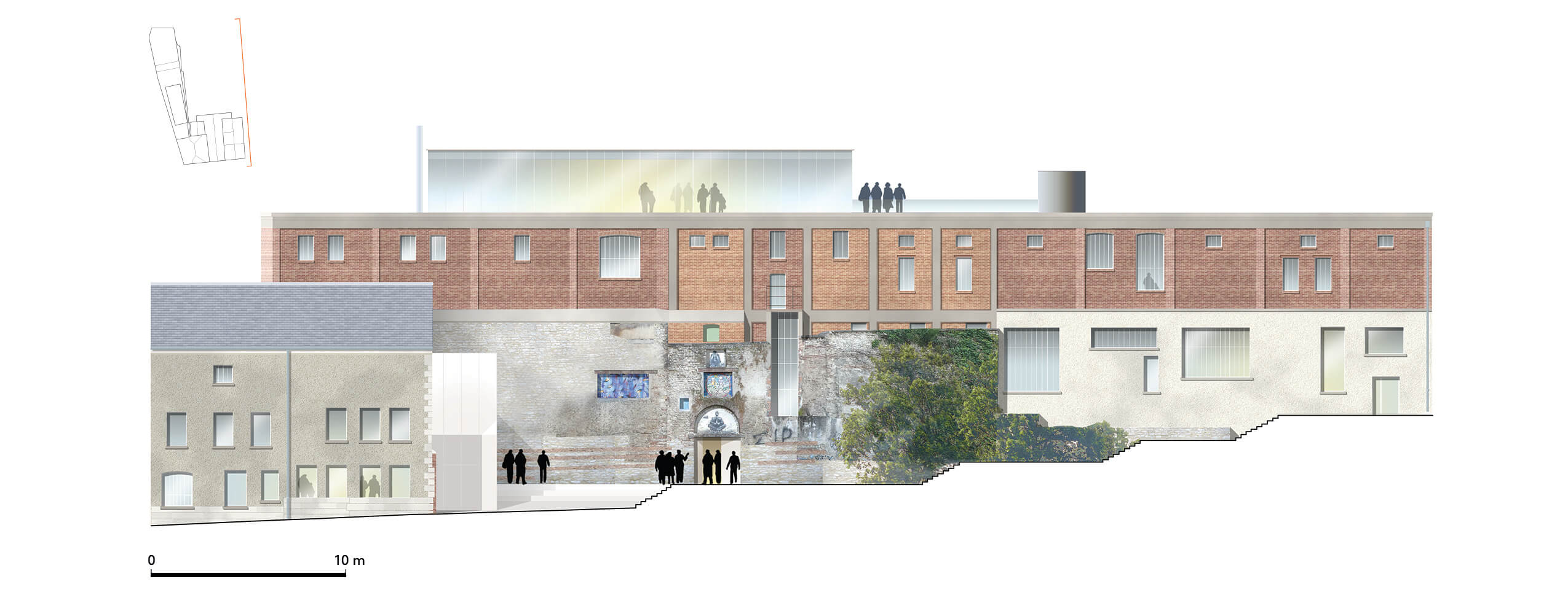 La réhabilitation <br> des Vinaigreries Dessaux orv_facades-est