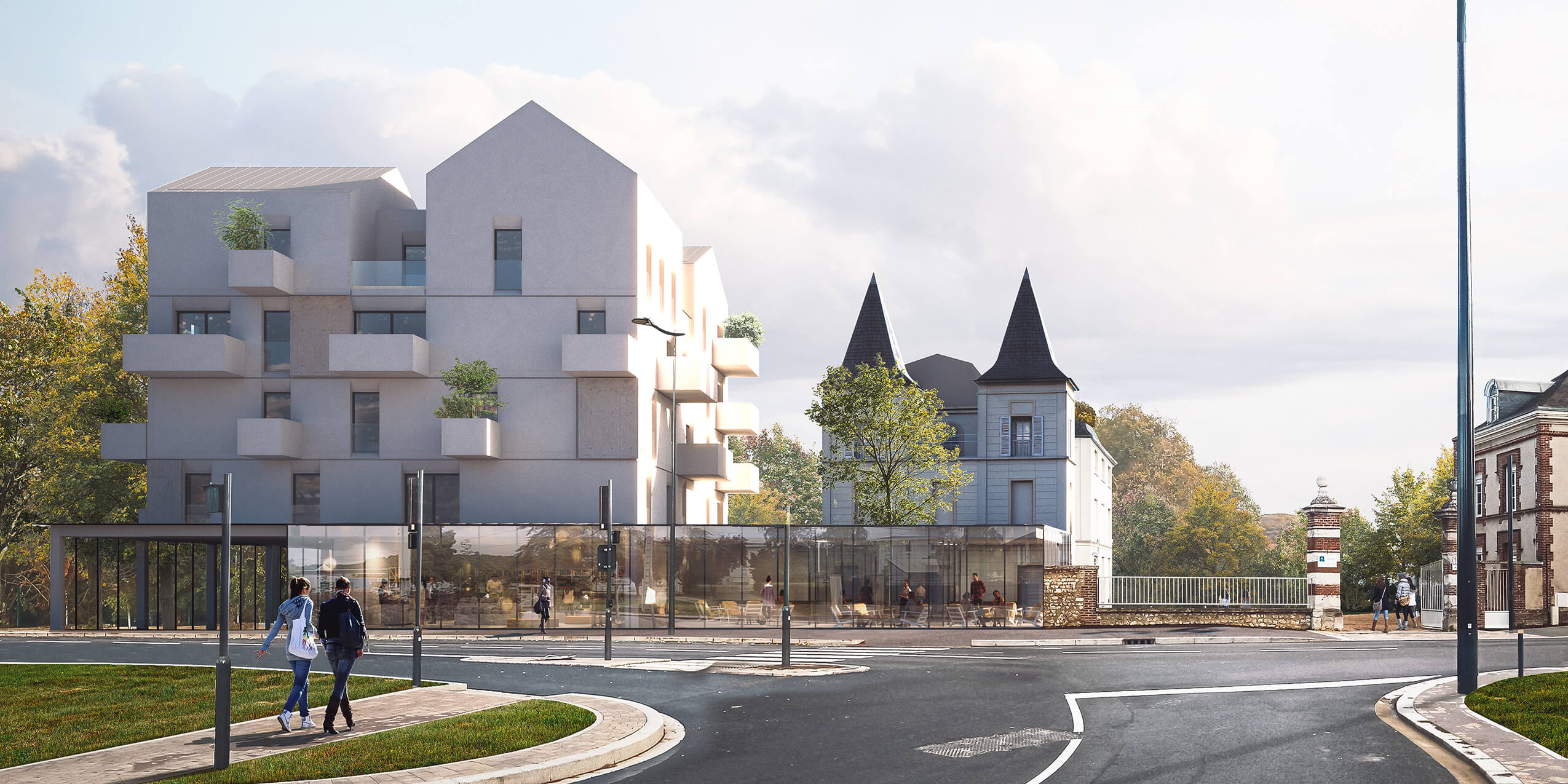 The transformation of the Moulin Vert estate lou_pers_couv