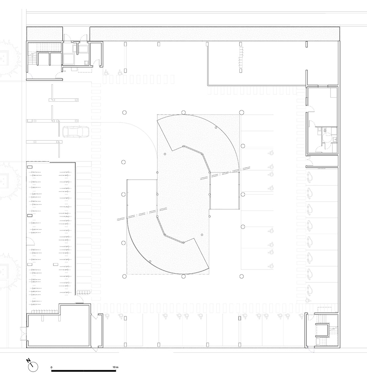 Le parking P3 une nouvelle centralité au sein de la ZAC de la Cartoucherie tlp_pcm2-1-plan-rdc