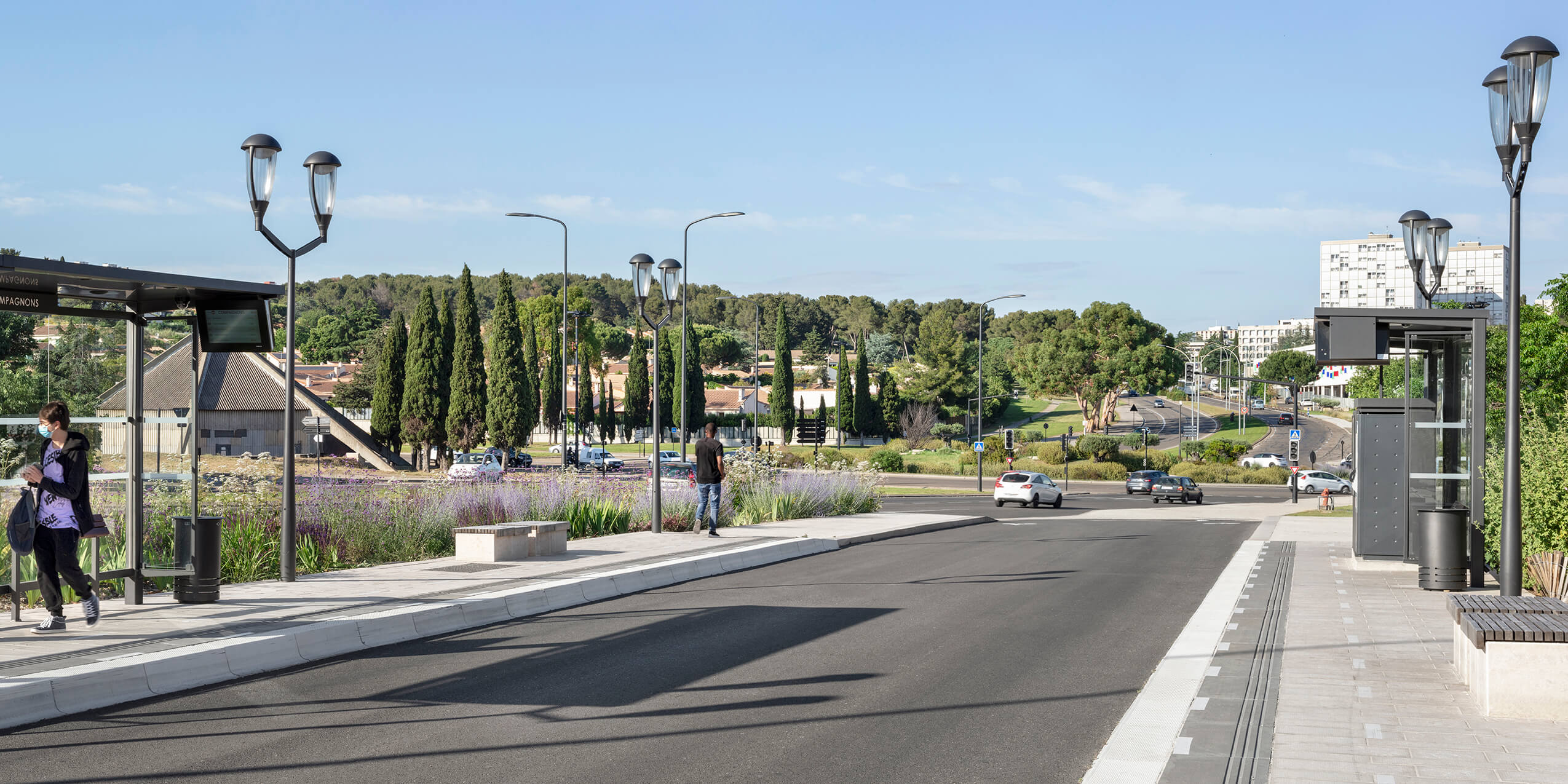 Le Tram’Bus T2 Diagonal richez-associes-tram-nimes-12