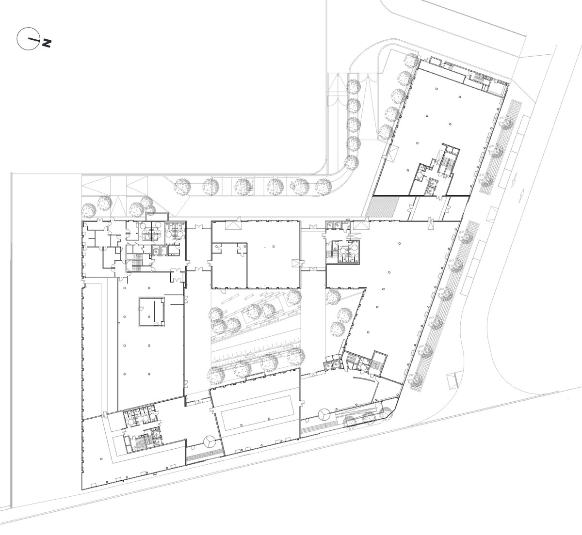 Les bureaux du Canal saint-denis_plan-rdc