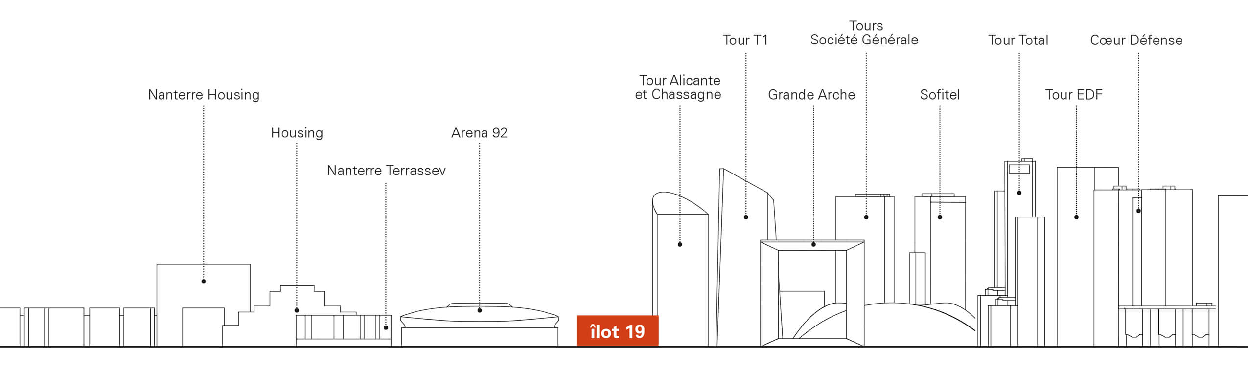Les logements One / Grande Arche n19_la-defense-grand-axe