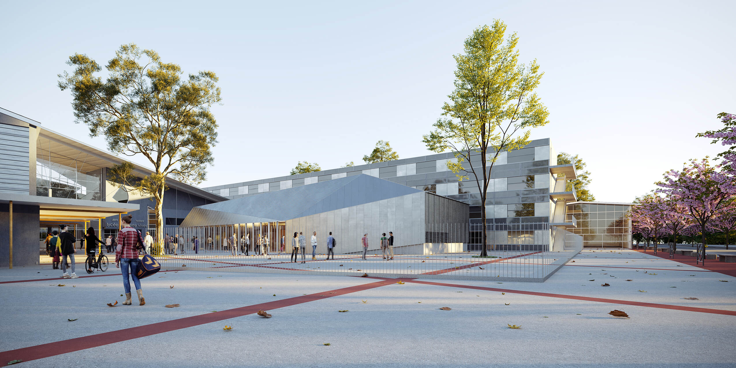 L'extension du Lycée Les Pierres Vives car_pers_01_1275