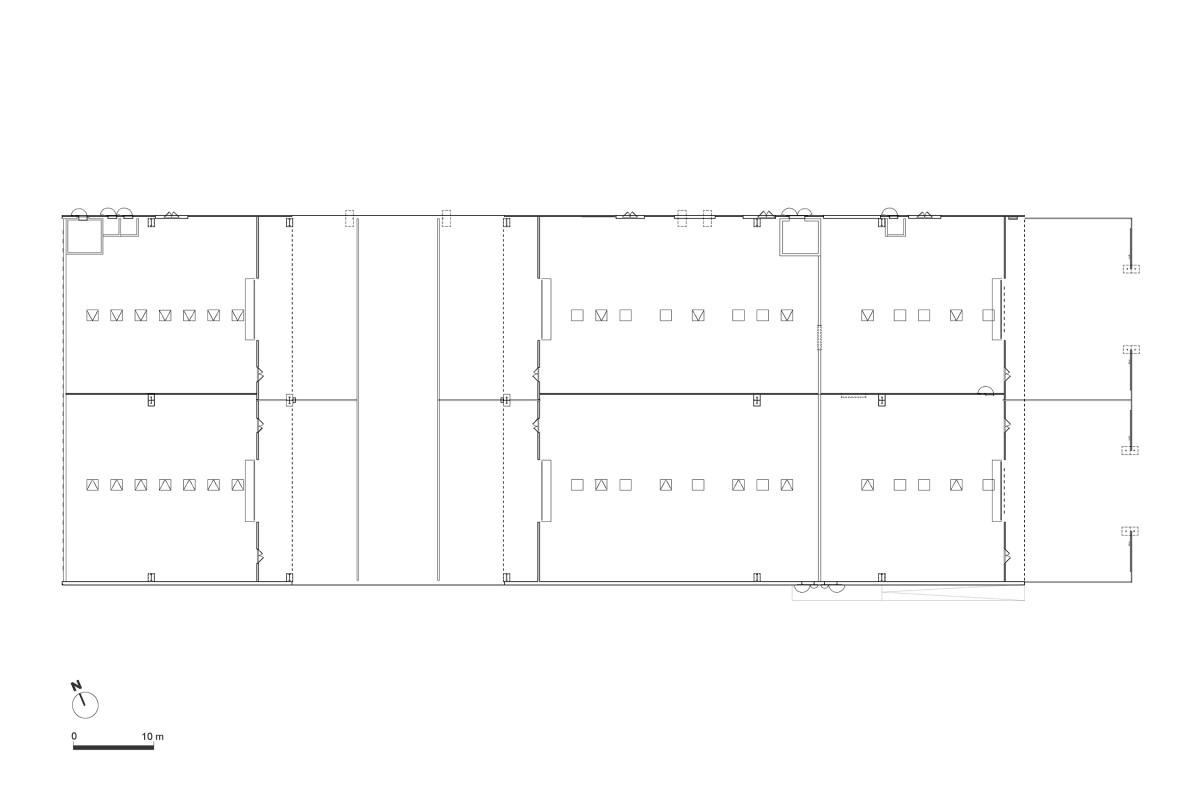Une nouvelle morphologie <br>pour la Pointe de l’Escaut hal_tvx_arc_impression-i-b12_a3-plan-rdc-copie
